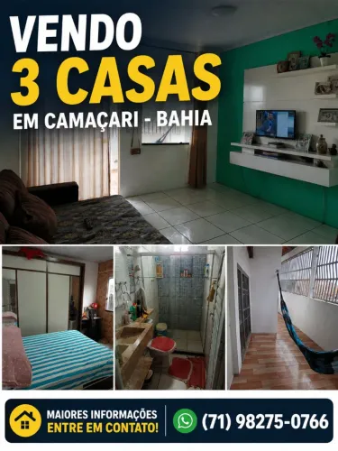 Vendo casas no Parque Verde 2 Camaçari Ba