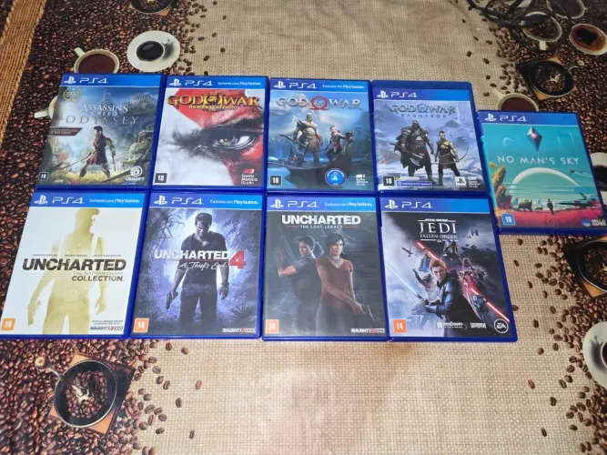 Lote de jogos ps4 