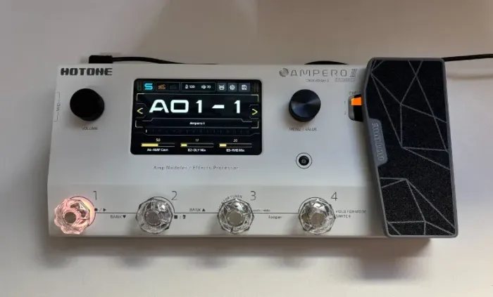 Pedaleira Hotone Ampero Ii Mp-350 Gen 2 Amp Modeler Zera
