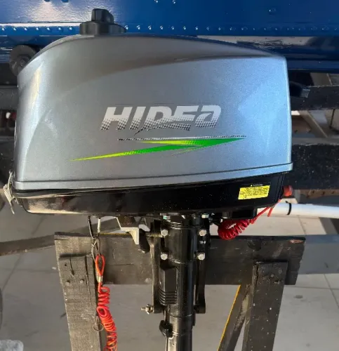     Motor de Popa Hidea 3HP 2T - Quase Zero + Extensor