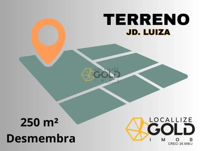 Terreno para venda em Franca / SP no bairro Jardim Luiza