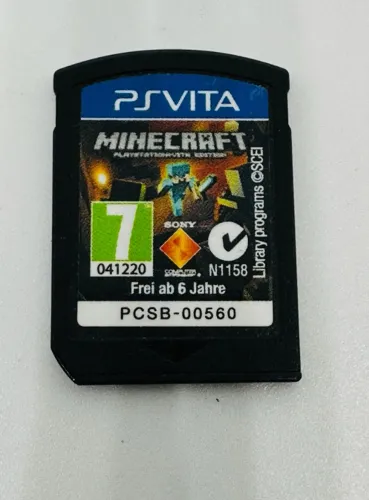 JOGO PS VITA MINECRAFT - ORIGINAL SEM CAPA