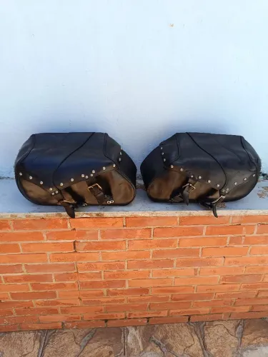 Bouça de Couro Motocicleta Custon 