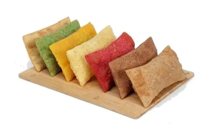 Massas de Pastéis Saborizadas 