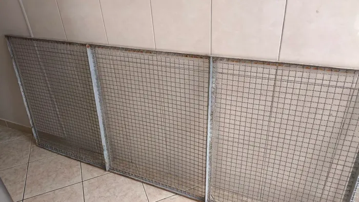 Grande de proteção aço galvanizado
