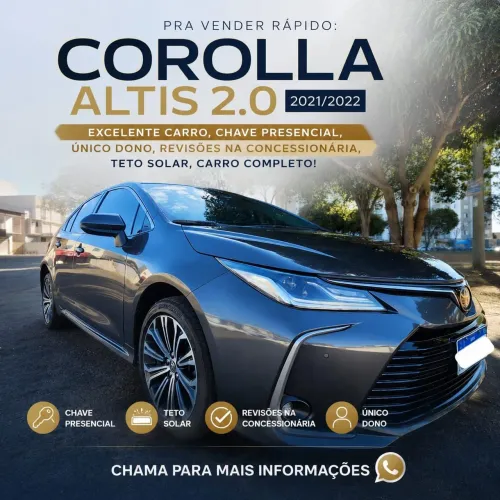 Toyota Corolla Altis 2.0 Flex 16V Aut. 2022