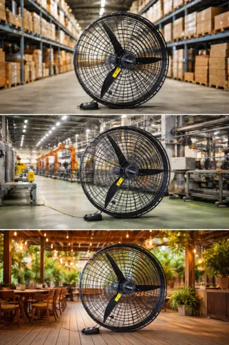 Ventilador de Parede 1 Metro Ventisol - Ventilação Forte p/ Academia e Galpão