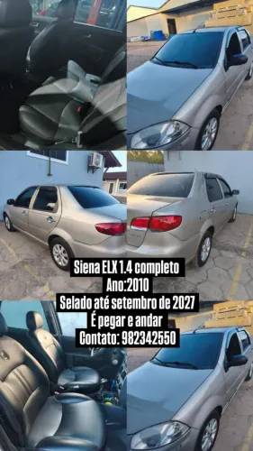 Fiat Siena ELX 1.4 MPI Fire Flex 8V 4P 2010
