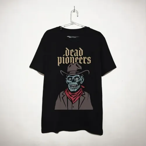 camiseta dead pioneers - tam . g (oversized)