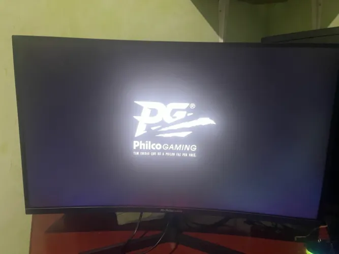 Monitor Philco gaming curvo 165hz 27 polegadas