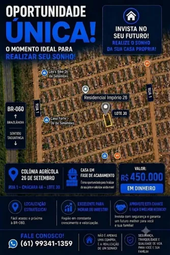 Oportunidade CA 26 de Setembro