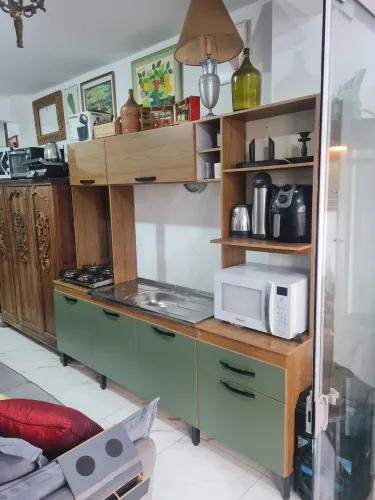 Conjunto cozinha completo com fogao