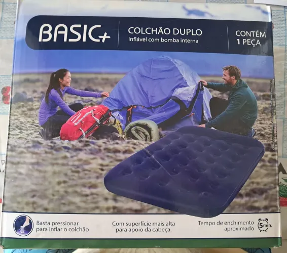 Colchão Inflável Casal Basic