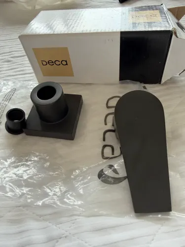 ACABAMENTO REGISTRO PADRAO DECA PRETO FOSCO MATE