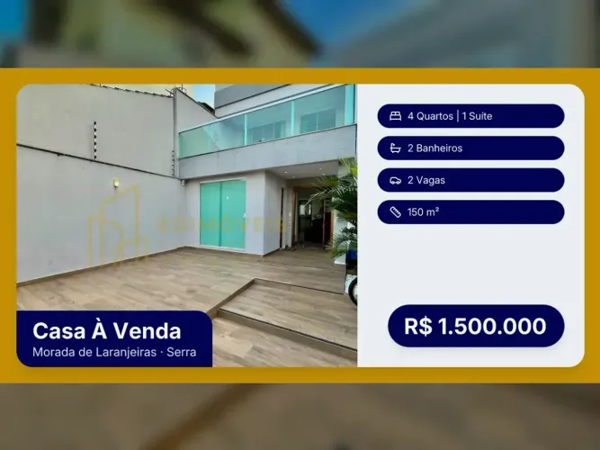 Seu Novo Lar: Ampla Casa com Escritório em Morada de Laranjeiras