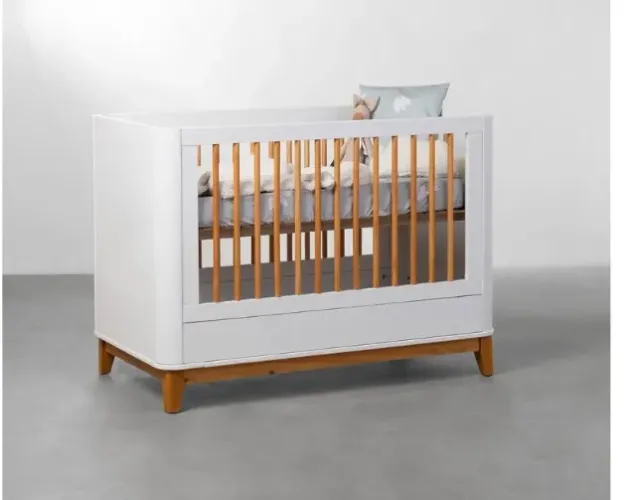Berço que vira cama 