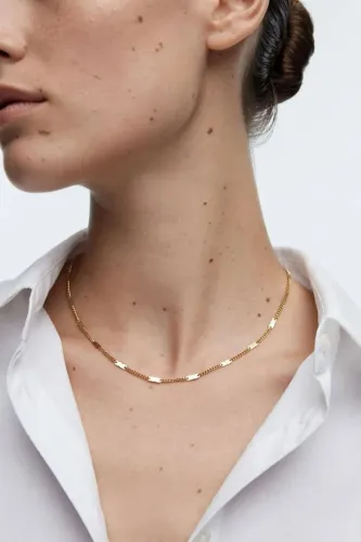 Colar Zara Novo Dourado