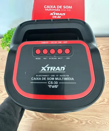 Caixa de som Bluetooth 50W Nova 