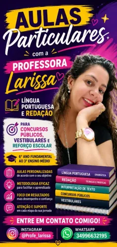 Aulas Particulares de Língua Portuguesa e Redação