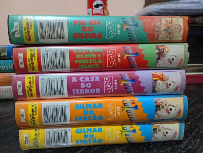 Lote de vhs TV colosso - coleção 
