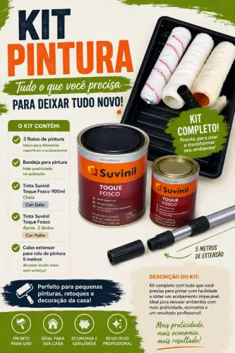 Kit de Pintura Completo usado