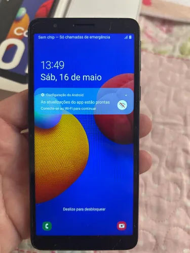 Samsung Galaxy A01 Core 32GB Completo - Caixa e Acessórios Originais