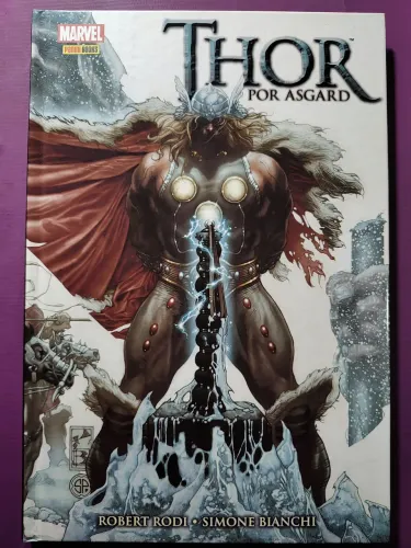 Marvel editora Panini Thor: Por Asgard Capa Dura 160 páginas usado excelente estado