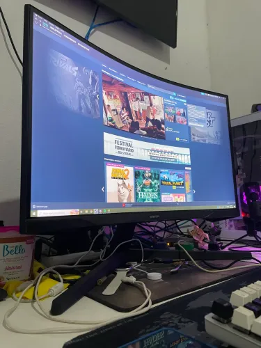 Monitor Odyssey G5 Curvo QHD 27" 165hz 