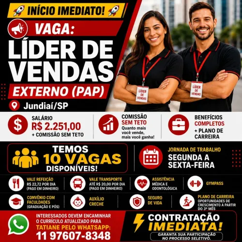Líder de vendas externas