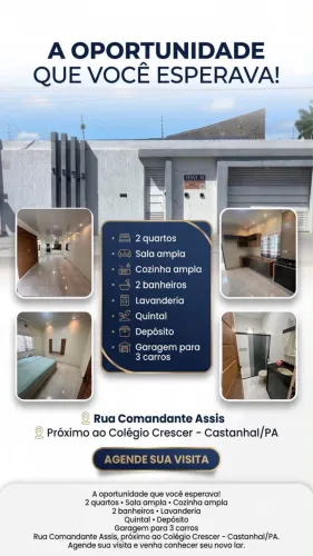 Imóvel para venda na Rua Comandante Assis,centro de Castanhal. Excelente localização