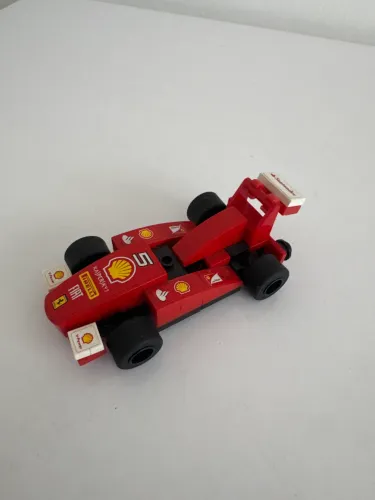 Miniatura Lego Ferrari F1 Shell V-Power Colecionável - Completo