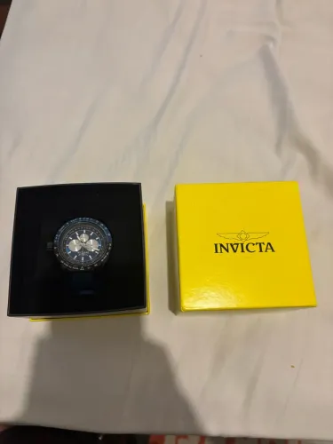 Relógio Invicta Aviator Skyshock Men's Watch - 50mm. azul