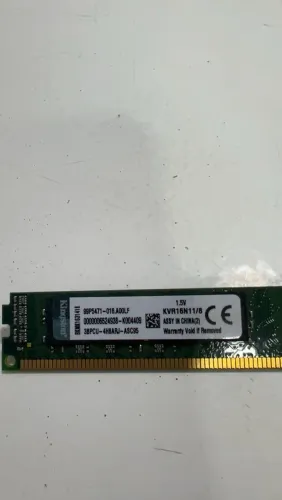 Memória Kingston 8gb ddr3 1600mhz