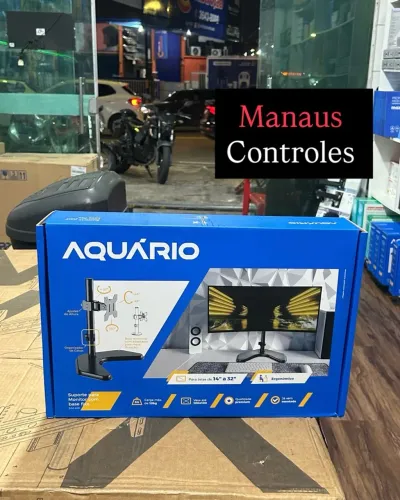 Suporte Monitor Base Fixa 360° 14 A 32 Pol