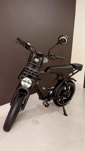 Bicicleta elétrica R10 full pro 1000w com 18ah 