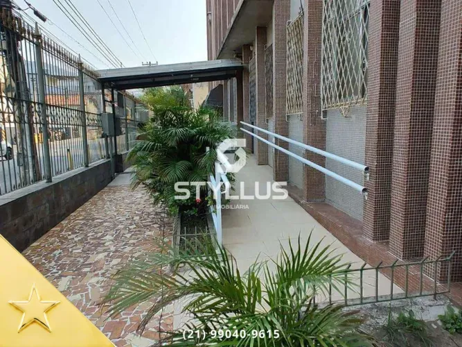 Apartamento com Dependência Completa e Terraço com Churrasqueira em Cascadura! M05G
