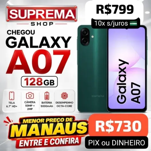 CELUALR SAMSUNG GALAXY A07 128GB LACRADO NF