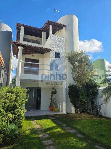 Casa para Locação em Lauro de Freitas, Buraquinho, 5 dormitórios, 3 suítes, 4 banheiros, 2