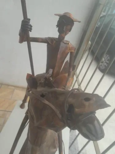 Escultura de Dom Quixote em Latão - R$500,00 !!!