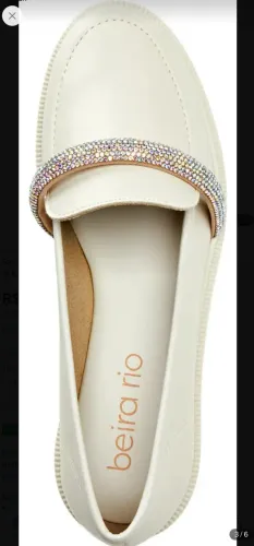 Vendo Sapato Mocassim Feminino Loafer Com Strass Beira Rio