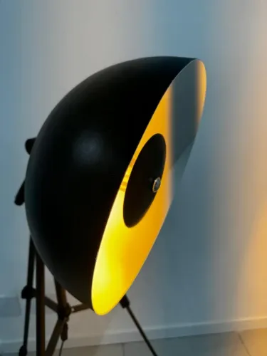 Luminária De Piso-coluna Design Estilo Saturno