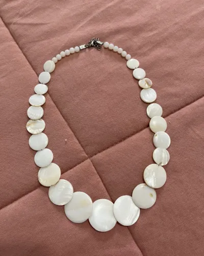 Colar madrepérola zara 