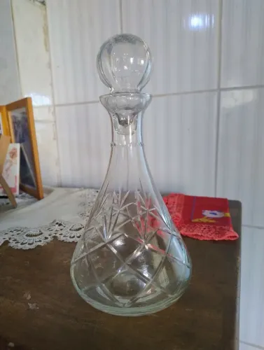 Garrafa de Cristal/ Decantador
