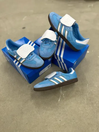 Tênis adidas samba OG LT Semi Blue Burst 