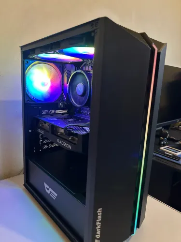 CPU Gamer Ryzen 5 5500 / 16GB / RX 6600 / SSD