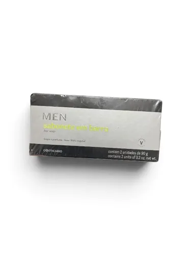 Caixa de Sabonetes O Boticário MEN (2x90g) - Novo / Lacrado