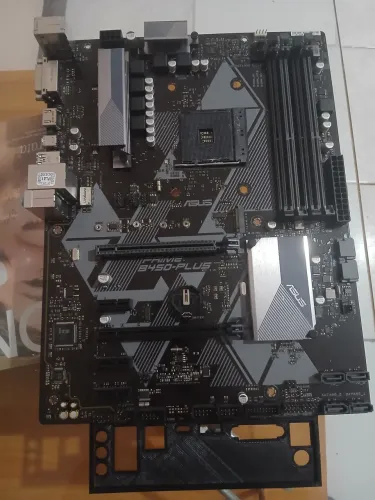 Placa mãe am4 Asus Prime B450 Plus LEIA DESCRIÇÃO