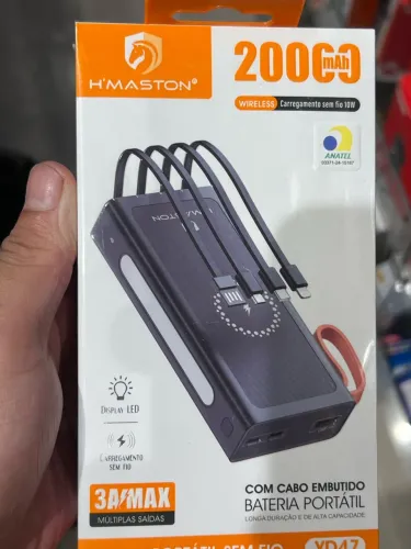 Carregador portátil 20 mil mha