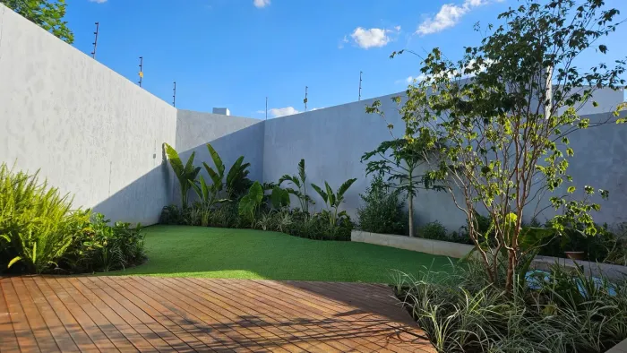Implantação Grama sintética 