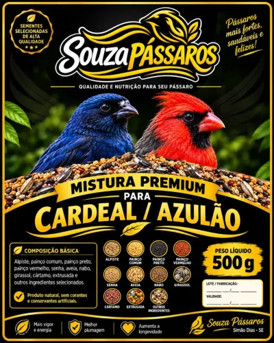 Rações para pássaros em atacado de fabrica